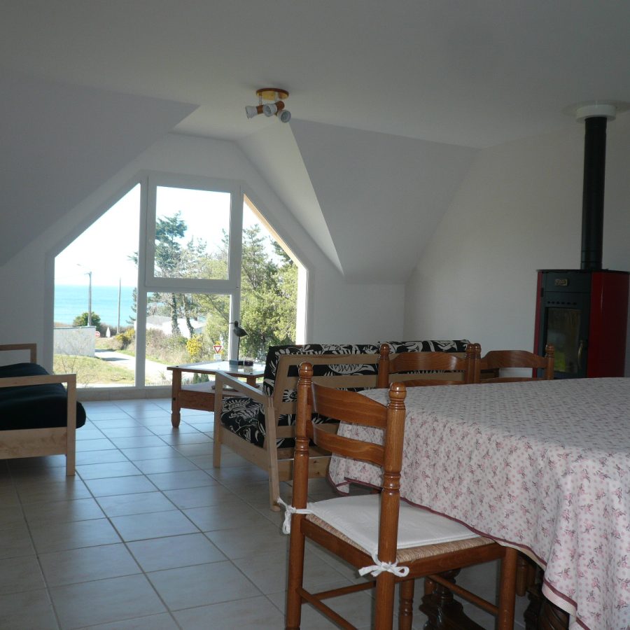 sejour salon vue mer